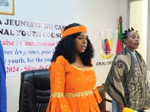 la présidente du Bureau exécutif du CNJC Fadimatou Iyawa