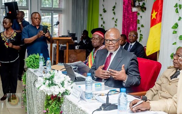 Le Ministre Paul Tasong au Conseil regional du Nord-Ouest